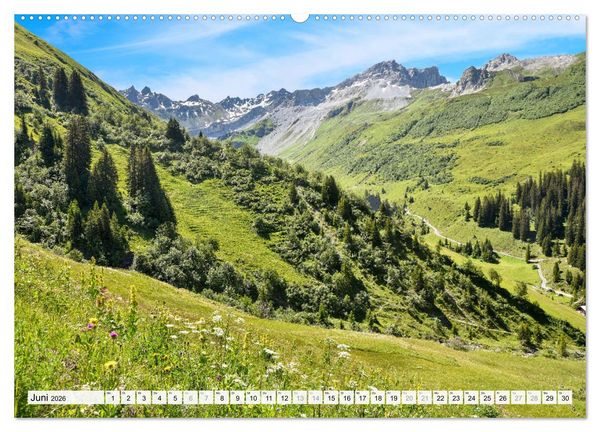 Produktbild: Graub&uuml;ndner Landschaften (Wandkalender 2026 DIN A2 quer), CALVENDO Monatskalender