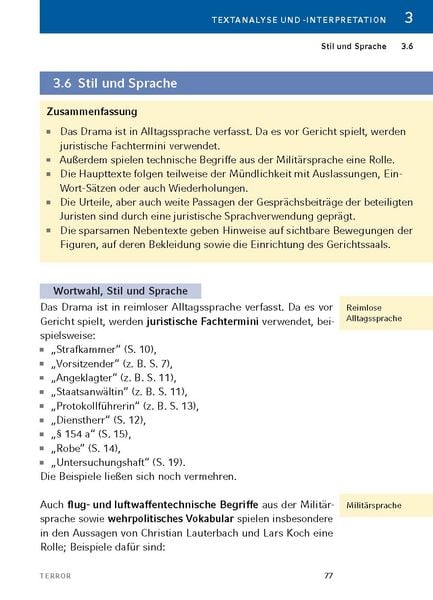 Produktbild: Terror von Ferdinand von Schirach