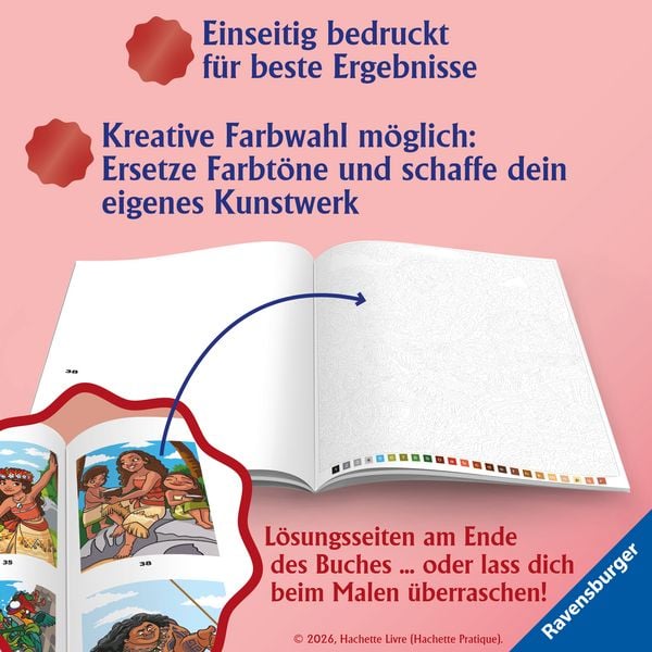 Produktbild: Disney Malen nach Zahlen - Vaiana