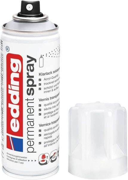 5200 Permanent Spray, Klarlack seidenmatt, 200ml Premium Acryllack