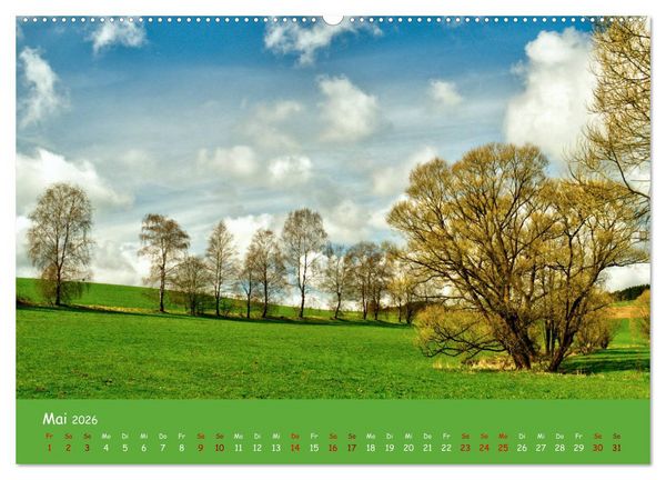 Produktbild: Bergisches Land (Wandkalender 2026 DIN A2 quer), CALVENDO Monatskalender
