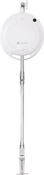 Produktbild: TOOLCRAFT TO-7567479 730lm 127mm (5 Zoll) Dimmbare LED-Lupenleuchte mit Klemme 8D 3X Vergr&ouml;&szlig;erungsfaktor=3.0 x 12.7cm 2021 Ener