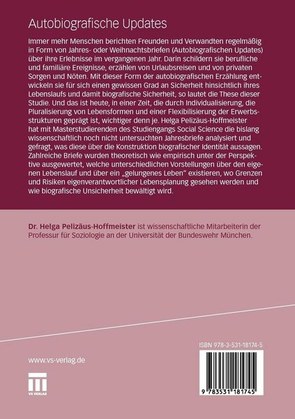 Produktbild: Autobiografische Updates