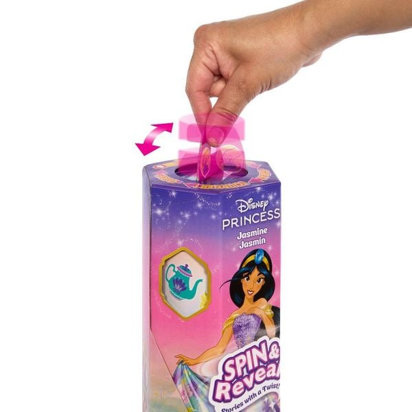 Produktbild: Disney Princess Spin & Reveal Jasmin-Modepuppe und Accessoires mit 11 Überraschungen
