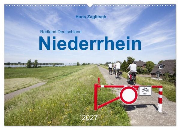 Produktbild: Radland Deutschland - Niederrhein (Wandkalender 2027 DIN A2 quer), CALVENDO Monatskalender