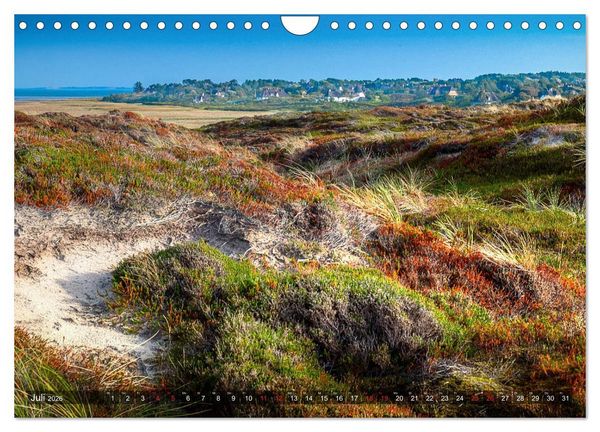 Produktbild: Sylt - Farbige Momente (Wandkalender 2026 DIN A4 quer), CALVENDO Monatskalender