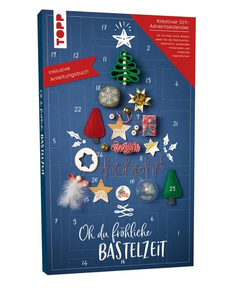 Adventskalender Oh du fröhliche Bastelzeit