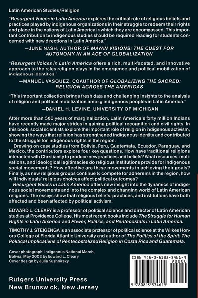 Produktbild: Resurgent Voices in Latin America