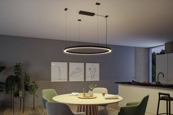 Produktbild: Paulmann 98172 Linion LED-Deckenleuchte LED 6.5W Schwarz