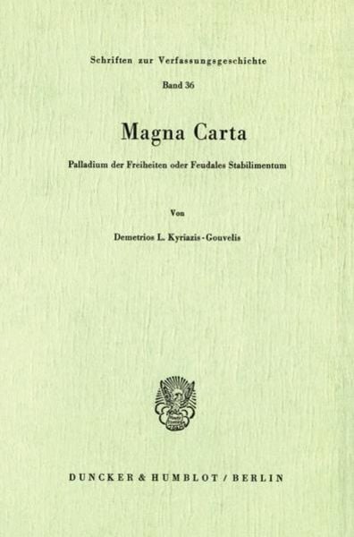 Magna Carta.