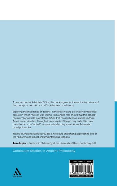 Produktbild: Techne in Aristotle's Ethics