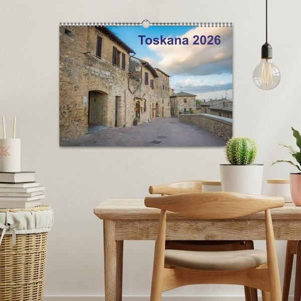 Produktbild: Toskana - 2026 (Wandkalender 2026 DIN A3 quer), CALVENDO Monatskalender