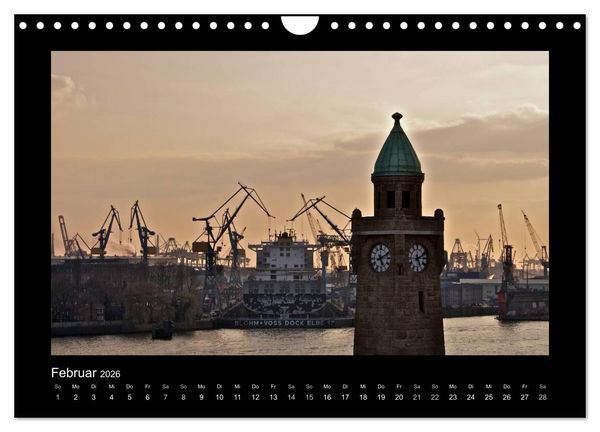 Produktbild: Hamburg - Impressionen (Wandkalender 2026 DIN A4 quer), CALVENDO Monatskalender
