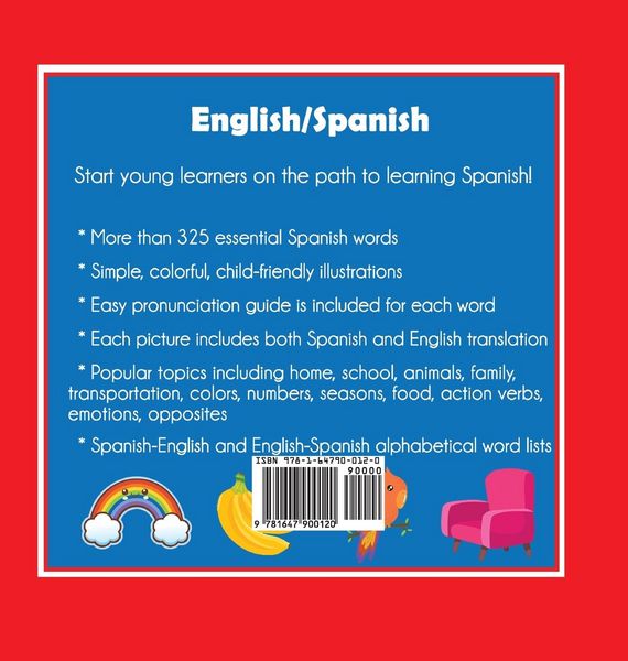 Produktbild: English Spanish Picture Dictionary