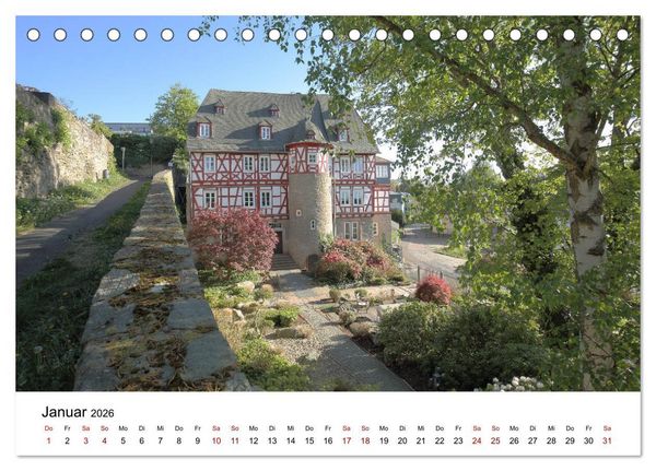 Produktbild: Idstein Perle im Taunus (Tischkalender 2026 DIN A5 quer), CALVENDO Monatskalender