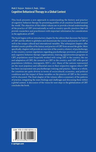Produktbild: Cognitive Behavioral Therapy in a Global Context