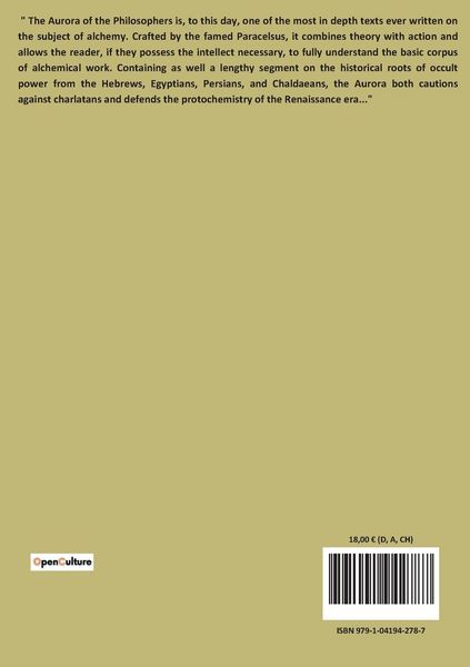 Produktbild: The Aurora of the Philosophers