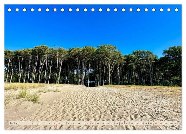 Produktbild: Fischland - Zwischen Ostsee und Bodden (Tischkalender 2027 DIN A5 quer), CALVENDO Monatskalender