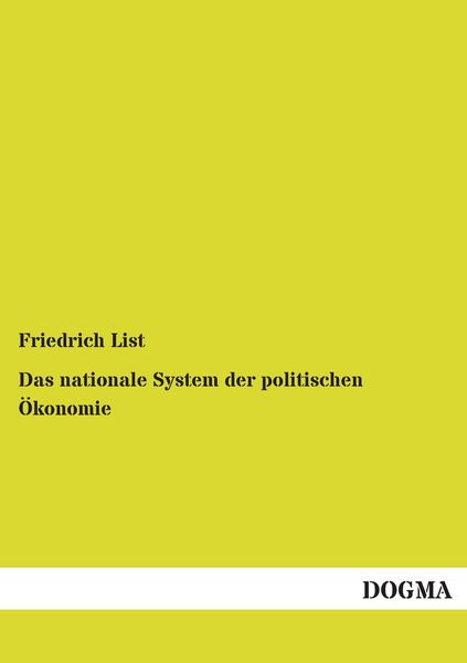 Produktbild: Das nationale System der politischen &Ouml;konomie
