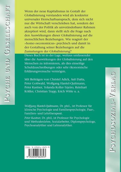 Produktbild: Der globalisierte Mensch