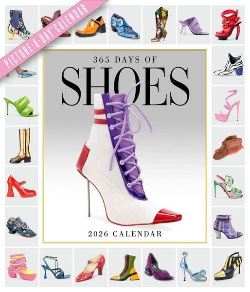 Produktbild: 365 Days of Shoes Picture-A-Day(r) Wall Calendar 2026