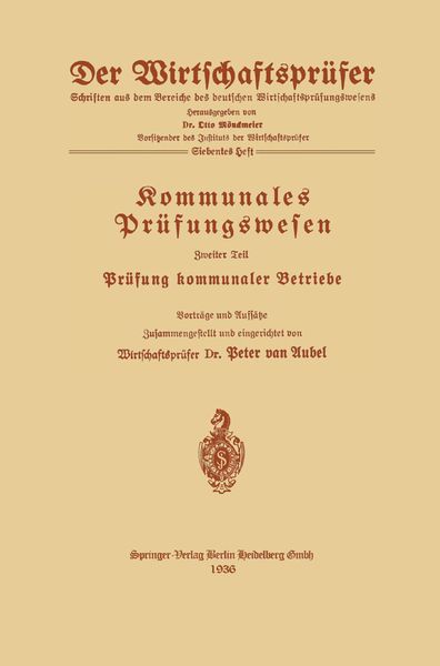 Produktbild: Kommunales Pr&uuml;fungswesen