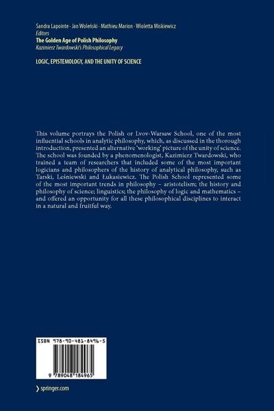 Produktbild: The Golden Age of Polish Philosophy