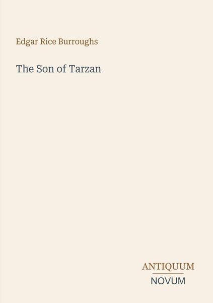 Produktbild: The Son of Tarzan