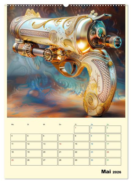 Produktbild: Steampunk Accesoires - Planer (hochwertiger Premium Wandkalender 2026 DIN A2 hoch), Kunstdruck in Hochglanz