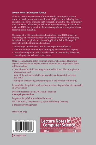 Produktbild: Formal Methods and Software Engineering