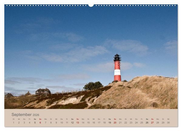 Produktbild: Sylt-Momente (hochwertiger Premium Wandkalender 2026 DIN A2 quer), Kunstdruck in Hochglanz
