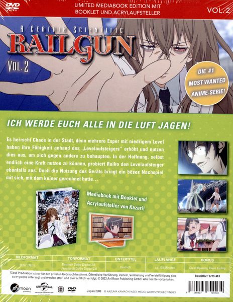 Produktbild: A Certain Scientific Railgun Vol.2