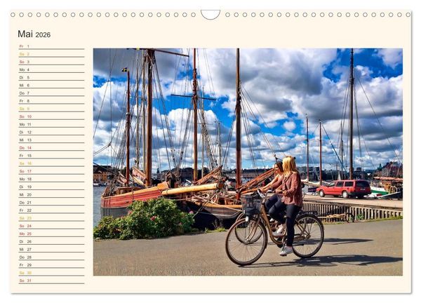 Produktbild: Stockholm - Venedig des Nordens (Wandkalender 2026 DIN A3 quer), CALVENDO Monatskalender