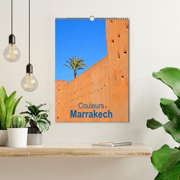 Produktbild: Couleurs Marrakech (Calendrier mural 2026 DIN A3 horizontal), CALVENDO calendrier mensuel