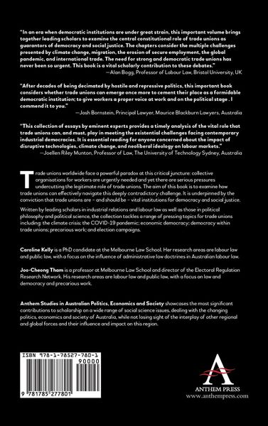 Produktbild: Democracy, Social Justice and the Role of Trade Unions