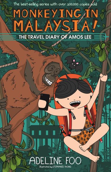 Produktbild: Monkeying in Malaysia! (The Travel Diary of Amos Lee, #2)
