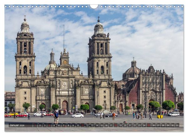 Produktbild: Mexiko, eine Fotoreise (Wandkalender 2026 DIN A3 quer), CALVENDO Monatskalender