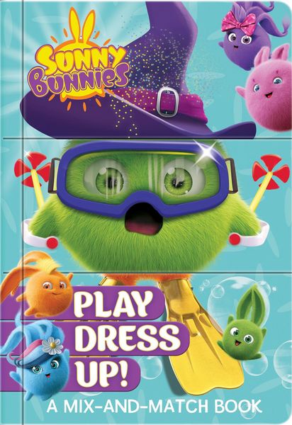 Produktbild: Sunny Bunnies Play Dress Up! - Mix-And-Match Board Book for Kids Ages 2-5 Lift-The-Flap, Creative Play, Costume Fun