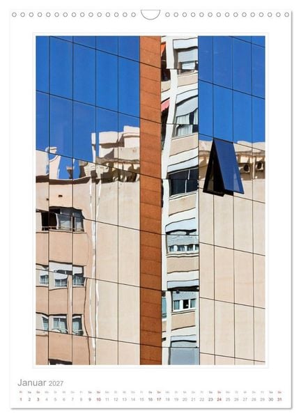 Produktbild: Spiegelungen in der Architektur (Wandkalender 2027 DIN A3 hoch), CALVENDO Monatskalender