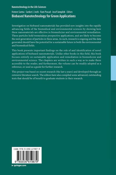 Produktbild: Biobased Nanotechnology for Green Applications