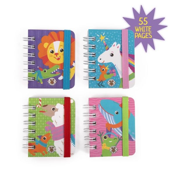 Produktbild: Magic Moments Mini-Notizb&uuml;cher 4-fach sort
