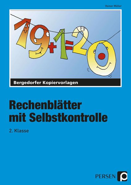 Produktbild: Rechenbl&auml;tter mit Selbstkontrolle - 2. Klasse