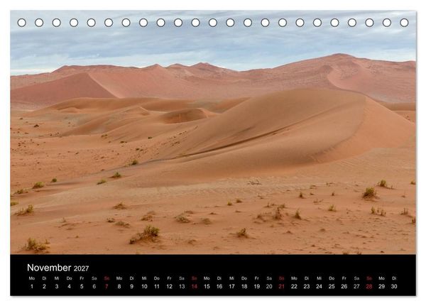 Produktbild: Lichterf&uuml;lltes Namibia (Tischkalender 2027 DIN A5 quer), CALVENDO Monatskalender