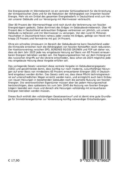 Produktbild: Das neue Heizungsgesetz