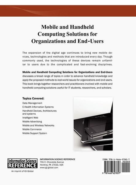 Produktbild: Mobile and Handheld Computing Solutions for Organizations and End-Users
