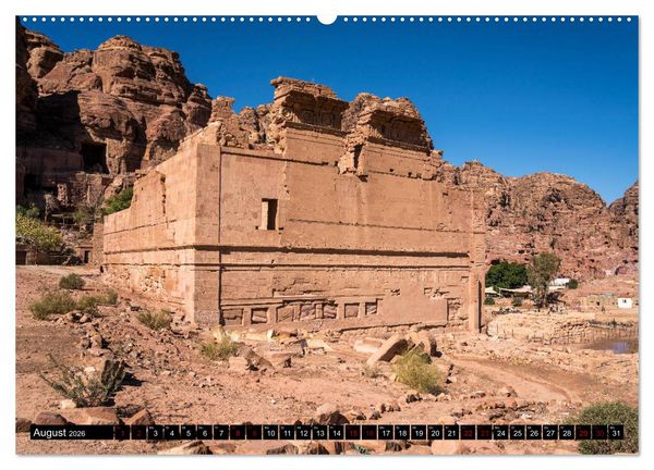 Produktbild: Petra - Jordanien (Wandkalender 2026 DIN A2 quer), CALVENDO Monatskalender