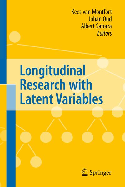 Produktbild: Longitudinal Research with Latent Variables