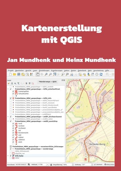 Produktbild: Kartenerstellung mit QGIS