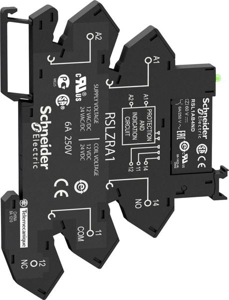 Schneider Electric RSL1PRPU Steckrelais 230 V/DC, 230 V/AC 6A 1 Wechsler 1St.