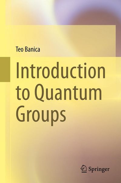 Produktbild: Introduction to Quantum Groups